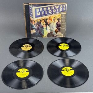 MGM Records Broadway Melodies Mark Warnow 78 RPM 4 Record Set Shellac Fair 30037